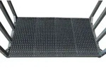 Einlegeboden 69x43cm 4er Set f&uuml;r Kaminholzregale Lochblech Bel&uuml;ftungsplatten...