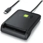CSL 2in1 NFC Kartenleser, USB-C SmartCard Reader f&uuml;r EC-/Kreditkarten,