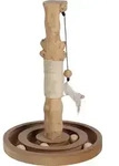 Flamingo KRATZSPIELZEUG KOFTI Jute BRAUN 36x36x54CM - Braun