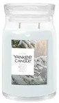 Yankee Candle Snow Kissed Pine Signature Large Jar 15 cm, Zylinder, Wei&szlig;,...