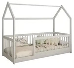 MIRJAN24 Kinderbett Greta 90, Kinderzimmer Bett mit Lattenrost, Holzkonstruktion