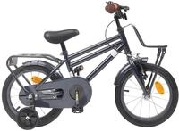 vidaXL Kinderfahrrad 12 Zoll f&uuml;r 2-4 Jahre alt Dunkelgrau - Grau