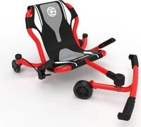 EzyRoller Spinner X Kinderfahrzeug rot, Schl&auml;ngelbewegung, 3-14+ Jahre, L&auml;nge