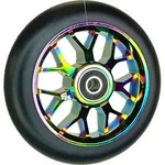 Fantic26 Spy7 Stunt-Scooter Rolle 110mm Abec11 Neochrome/Pu Schwarz - Schwarz