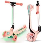 Apollo Whizzie LED Kinderroller, h&ouml;henverstellbarer Dreiradscooter f&uuml;r Kinder...