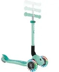 GLOBBER JUNIOR FOLDABLE LIGHTS &ndash; Tretroller, 120/80 mm, ABEC 9, 3-r&auml;drig,