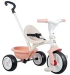 Smoby - Be Move Ros&eacute; - Kinderdreirad mit Schubstange, Sitz mit Sicherheitsgurt,