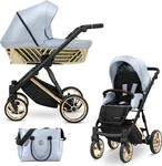 Kinderwagen Kunert Ivento Glam Premium 2in1 &ndash; Farbe: Eco Baby Blue Metallic -...