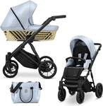 Kinderwagen Kunert Ivento Glam 2in1 &ndash; Farbe: Eco Baby Blue Metallic - Blau