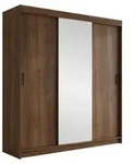 MIRJAN24 Kleiderschrank Infinity 200 II, Schwebet&uuml;renschrank mit eins