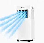 Freeze. seven 7000BTU Mobile Klimaanlage Wei&szlig; &ndash; Monoblock-Klimager&auml;t mit