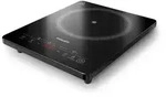 Philips 3000 series Vesuvio Induktionskochfeld, Schwarz, Arbeitsplatte, 28 cm,