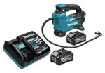 Makita MP 001 GU201 Akku Kompressor 40 V max. 11,1 bar + 2x Akku 4,0 Ah +...