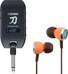 Boss Kopfh&ouml;rer-Verst&auml;rker Katana GO Amp Plug mit Audiofly In-Ear Ohrh&ouml;rer -
