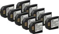vhbw 10x Akku kompatibel mit Plantronics Savi WH500, WH500A Wireless Headset