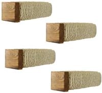 Rohrschneider RS 22369 Sisalholm Holzabschluss &ndash; Kletterelement VE 4