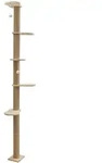 Kerbl Timber, Katzenkratzbaum, Freistehend, Braun, Holz, Sisal, 190 mm - Braun