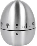 Metaltex Kurzzeitmesser Ei Edelstahl, Mechanischer K&uuml;chentimer, Schwarz,...