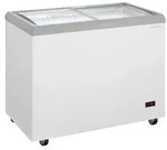 GastroHero Eiscreme Gefriertruhe 217 Liter Tiefk&uuml;hltruhe LED Beleuchtung