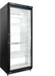 GastroHero Lagerk&uuml;hlschrank ECO 600 Glast&uuml;r Schwarz 562 Liter LED Beleuchtung