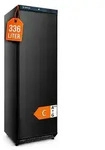 GastroHero Lagerk&uuml;hlschrank ECO 400 Schwarz 336 Liter Umluftk&uuml;hlung 0 bis +8...