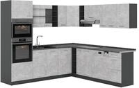 Eckk&uuml;che Vicco R-Line Beton/Anthrazit 247 x 237 cm, AP Anthrazit, Model 54124