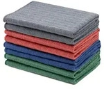Geschirrt&uuml;cher Mikrofaser ca. 50x60 cm, 8er Set, je 2x grau, blau, gr&uuml;n, rot -