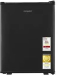Exquisit Mini-K&uuml;hlschrank KB40-V-S-460F schwarz, 33 l, LED-Beleuchtung, Low-Frost,