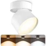 SSC-LUXon Deckenlampe wei&szlig; matt - Aufbaustrahler schwenkbar mit GX53 LED 6W...