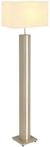 Globo Stehleuchte Forest E27 + LED 17W dimmbar warmweiss Sandfarben matt naturfarben