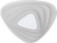 Lindby LED-Deckenleuchte Rebeka, 48x49cm, CCT, Fernbedienung - Wei&szlig;