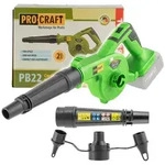 Procraft PB22bb Akku Laubbl&auml;ser 20 V Solo - ohne Akku, ohne Ladeger&auml;t