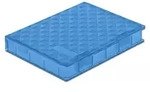 DeLOCK Schutzbox f&uuml;r 2.5&prime;&prime; HDD / SSD blau, Cover, Kunststoff, Blau, 2.5",...