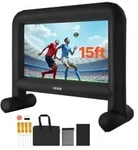 VEVOR 4,3 m aufblasbare Leinwand, 600D waschbare aufblasbare...