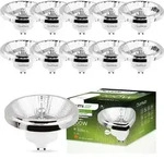 LUMILED LED-Leuchtmittel 10er Set ES111 GU10 Fassung 230V 15W (Entspricht 100...