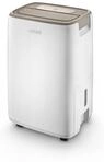 De'Longhi Luftentfeuchter Tasciugo Ariadry Evo DEP214 14L/Tag 4L Wei&szlig; Beige -