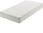 Moonia Olympus, High density foam mattress, Mittel/Hart, Beige, Wei&szlig;,...