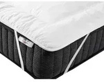 BELIANI Matratzentopper Wei&szlig; Mikrofaser 180 x 200 cm Antiallergisch Weich...