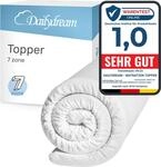 Dailydream Matratzentopper 7-Zonen Model L/XL &ndash; 140x200 cm &ndash; H&ouml;he 7 cm &ndash;