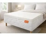 ergonomischer Kaltschaum Topper, 140 x 200 cm, 5 cm, H3, feste Matratzenauflage,