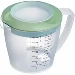 Westmark R&uuml;hrbecher mit Deckel, &raquo;Helena&laquo;, 1,4 l, mint-gr&uuml;n, 3105227M