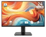 MSI Pro MP245 E14VL, 60,5 cm (23.8"), 1920 x 1080 Pixel, Full HD, LCD, 4 ms, Schwarz