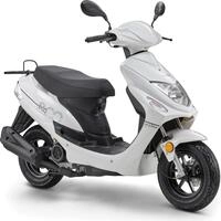 LuXXon Motorroller ECO (45km/h) E5 EFI, wei&szlig; - 50ccm 4-Takt, 2,2kW/3PS,...