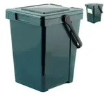 Home Nassbeh&auml;lter Minmax + 25 Liter Gr&uuml;ner M&uuml;ll, Material, Multicolor - Bunt