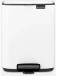 Brabantia Bo, 7 l, Rechteckig, Stahl, Wei&szlig;, Kunststoff, Terrasse - Wei&szlig;