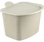 koziol Bibo, Rechteckig, Beige, Manuell, 208 mm, 225 mm, 160 mm - Beige