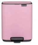 Brabantia Bo, 7 l, Rechteckig, Stahl, Pink, Kunststoff, Terrasse - Rosa