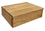 Nachtkonsole Nachttisch schwebend Eiche ge&ouml;lt 45x34x15 cm f&uuml;r Schwebebett...