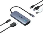 ICY BOX Spade Dock 4081, Kabelgebunden, USB 3.2 Gen 1 (3.1 Gen 1) Type-C, 85 W,