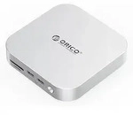 Orico MiniLink 9-in-1 Dockingstation mit M.2 SSD-Festplatteneinschub - Silber